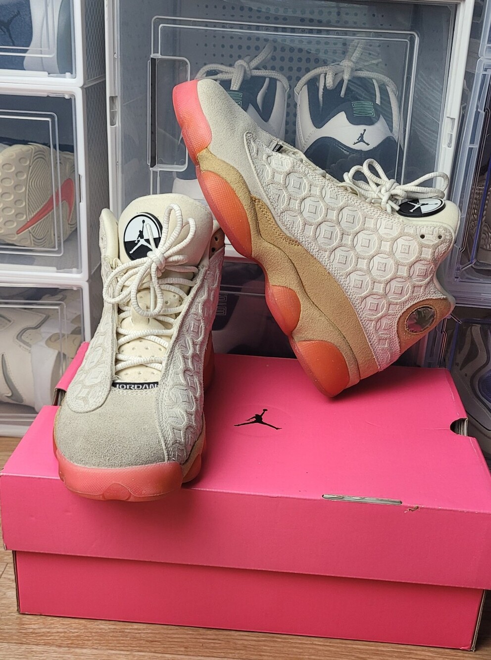 Nike Air Jordan 13 Retro CNY Chinese New Year Ivory CW4409-100 Shoes Kid Sz 6.5